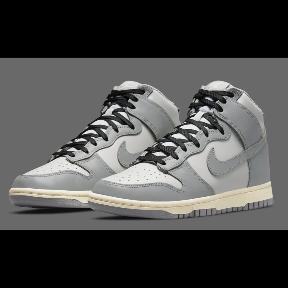 Nike Dunk High Grey Sail Size 10W/8.5M